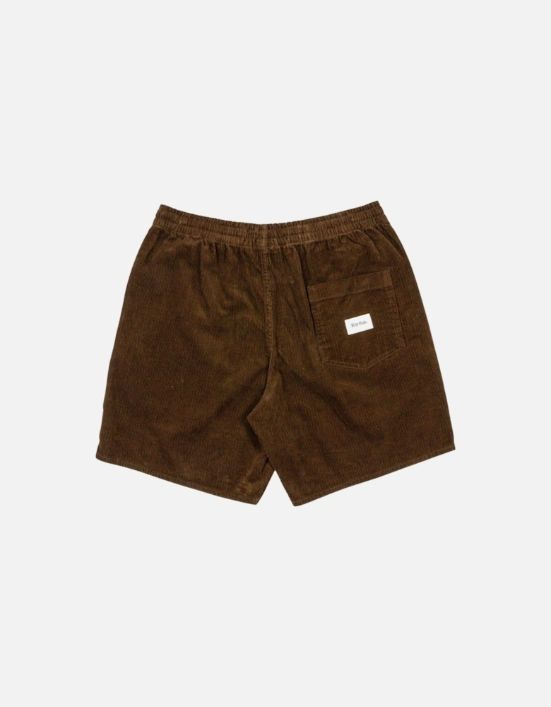 Classic Cord Jam Shorts - Chocolate