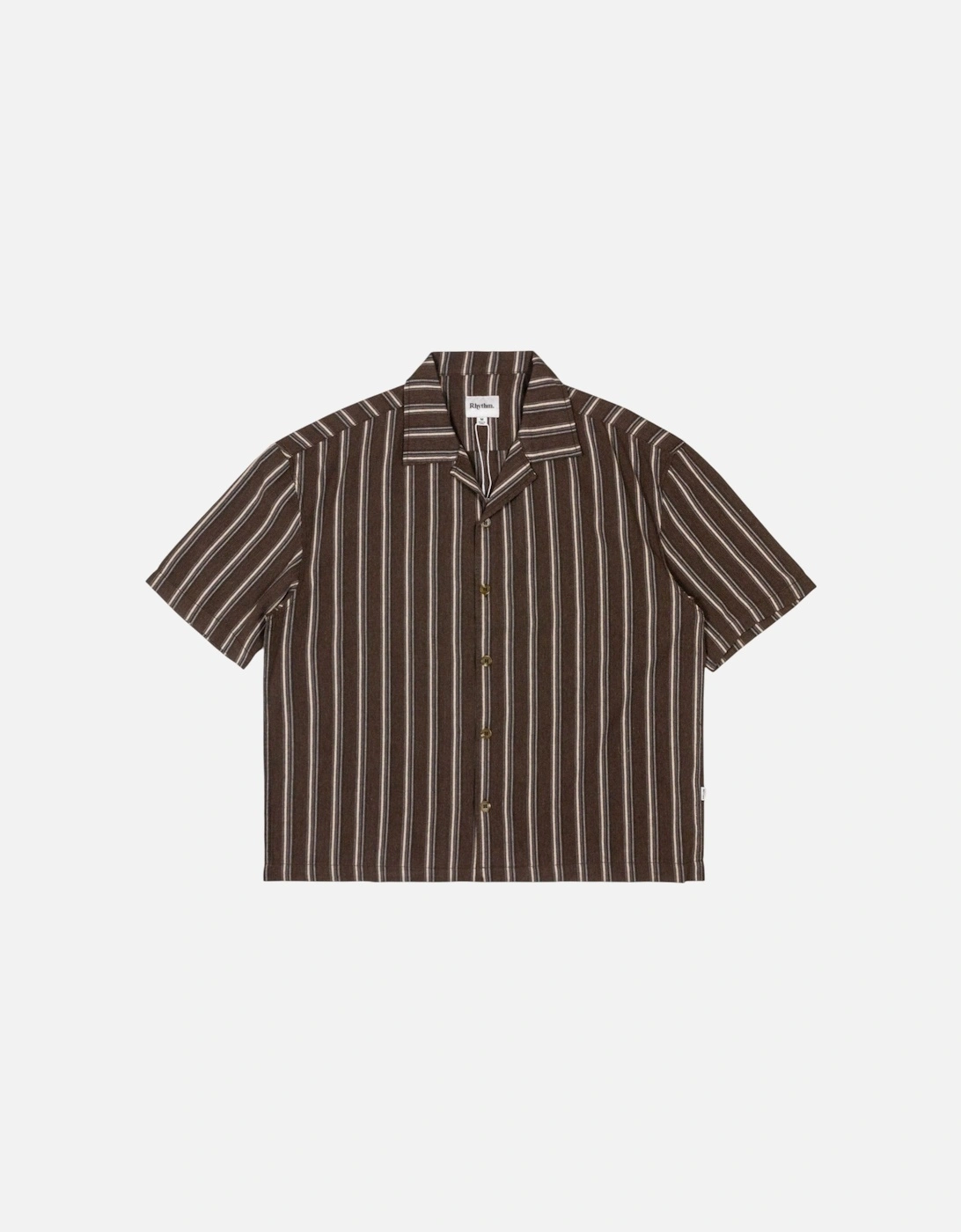 Baja Relaxed Stripe Shirt - Cafe, 6 of 5