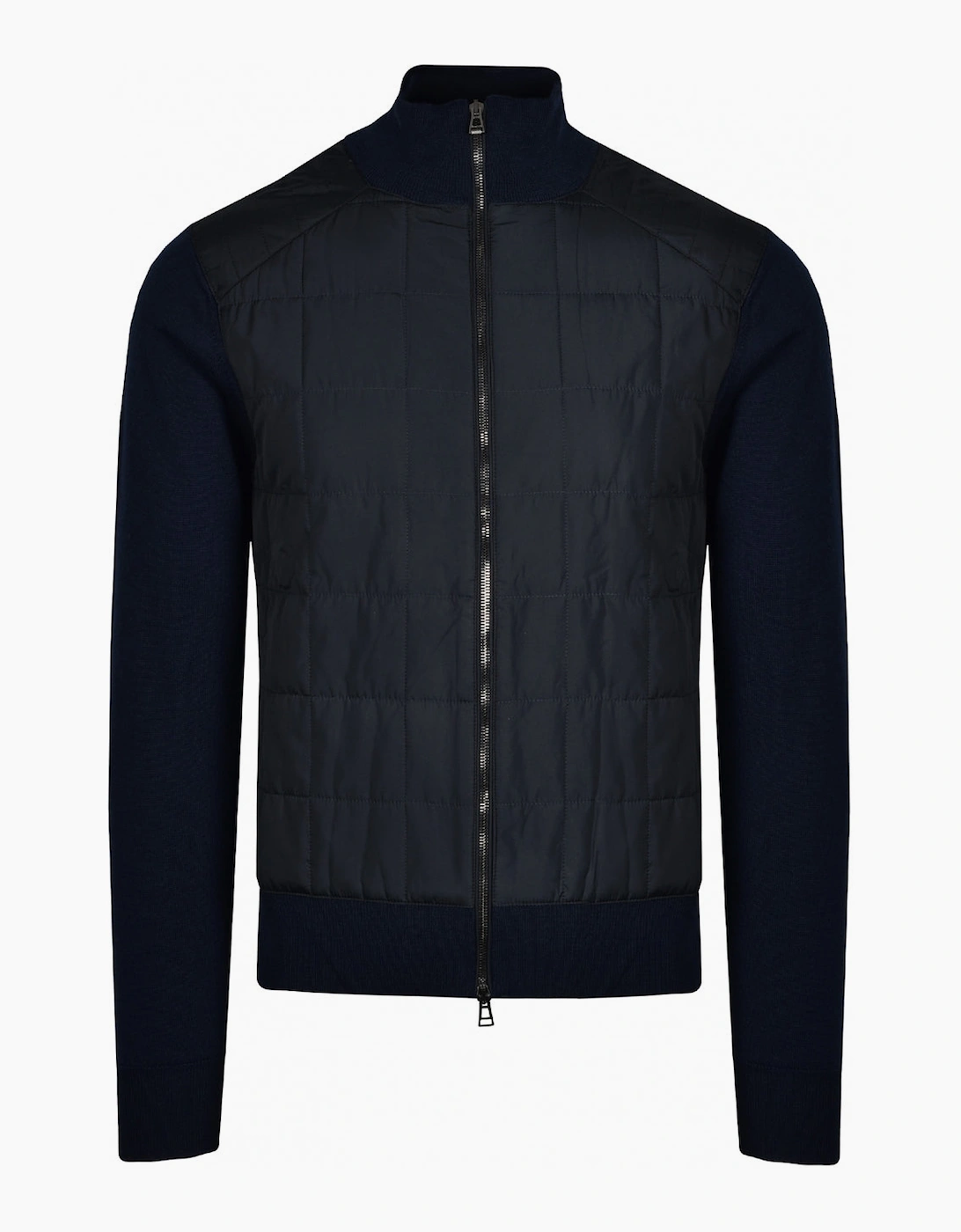 Men's Belstaff Kelbrook Zip Cardigan Washed Navy - Size: 38