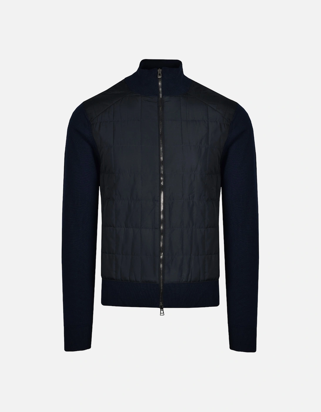 Kelbrook Zip Cardigan Washed Navy, 5 of 4