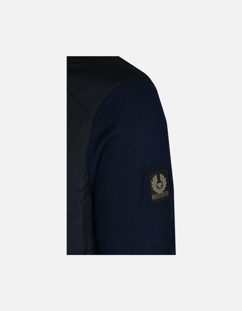 Kelbrook Zip Cardigan Washed Navy
