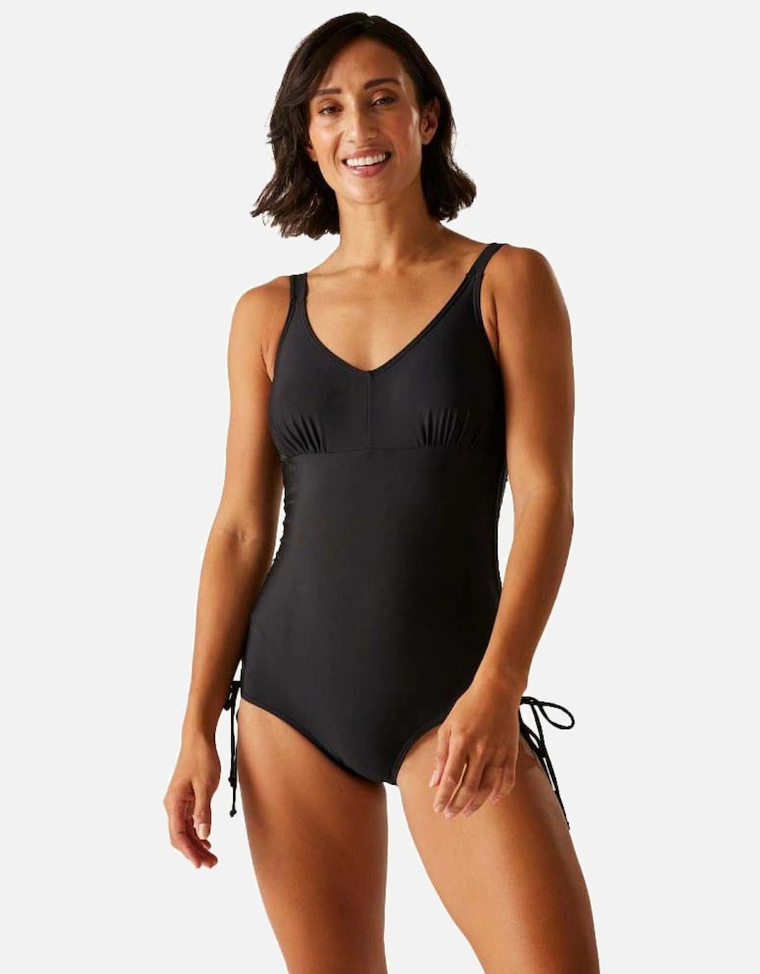 Womens Alinae Tummy Control Panel Swim Costume, 5 of 4