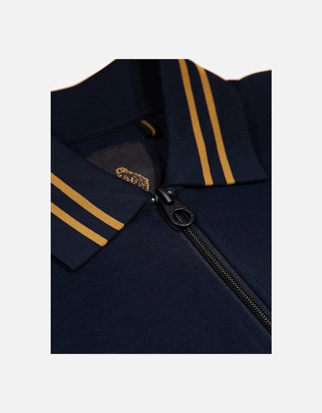 Luke1977 Throop Zip Polo Shirt - Dark Navy
