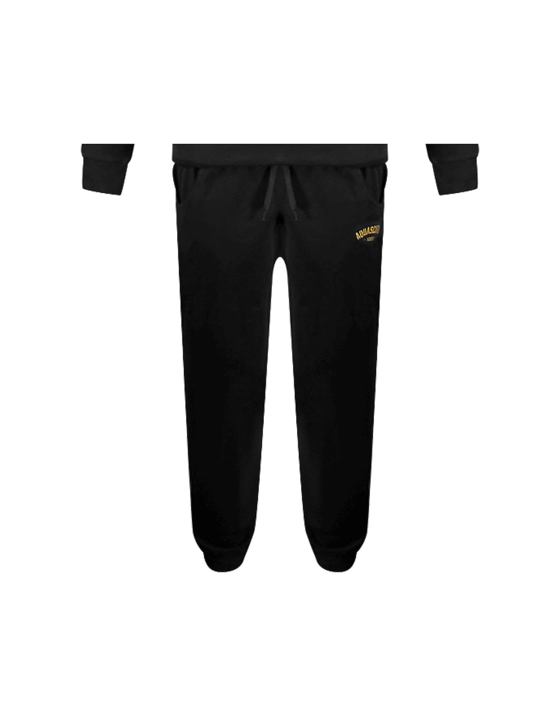 Old School Crewneck Black Track Pants Set