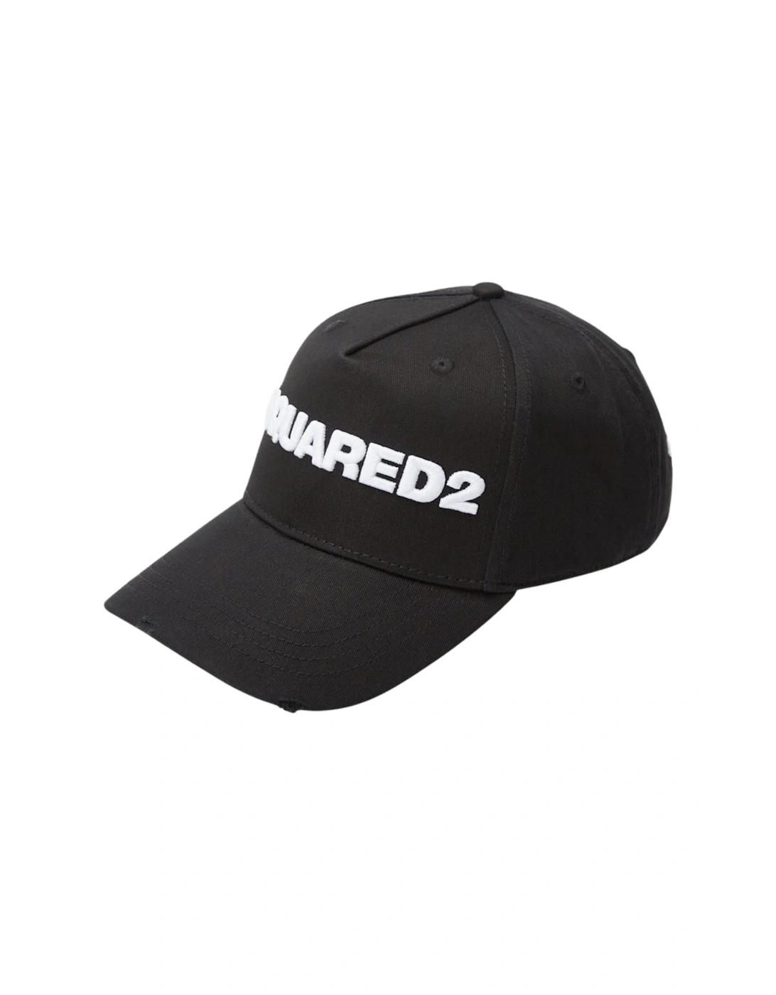 White Logo Black Cap, 4 of 3