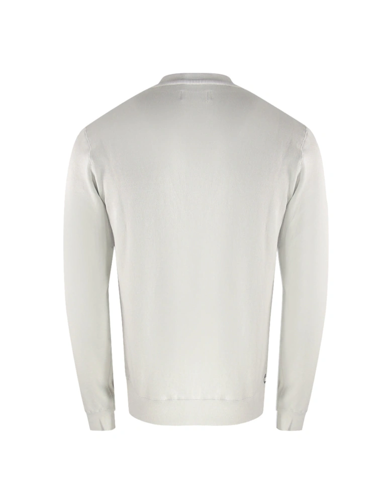 Active Small Logo Antarctica  White Sweatshirt