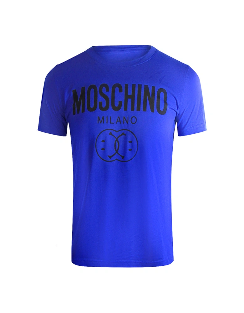 Double Smiley Blue T-Shirt