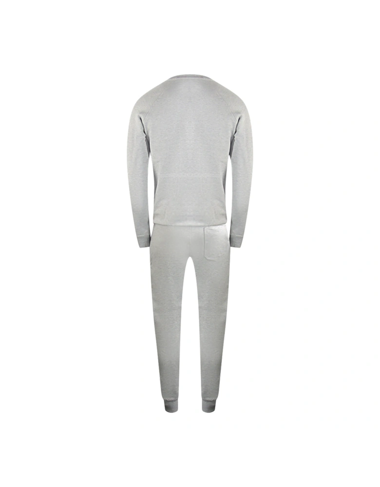 Old School Crewneck Grey Track Pants Set