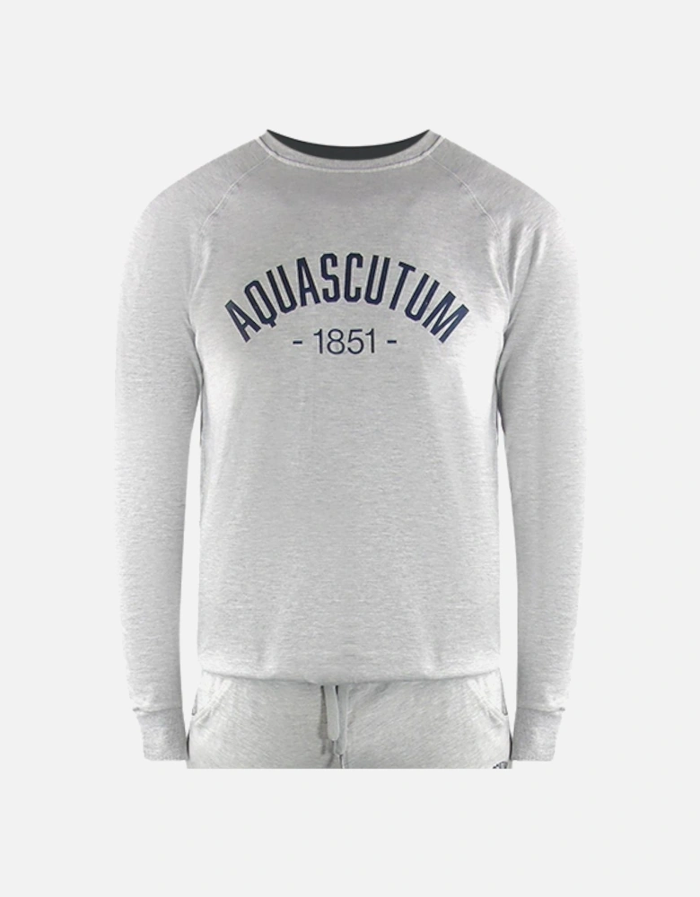 Old School Crewneck Grey Track Pants Set