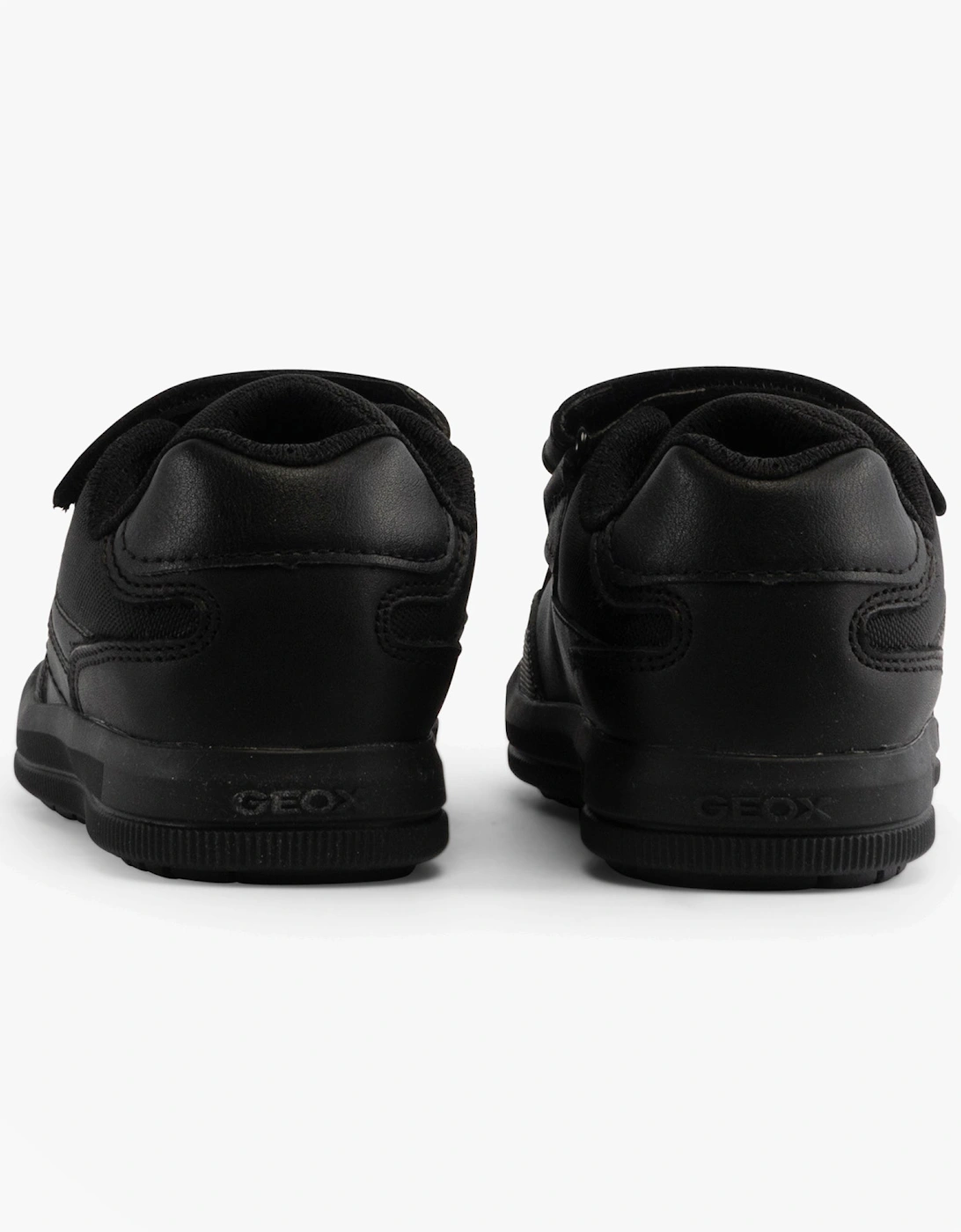 J ARZACH Boys School Shoes Black