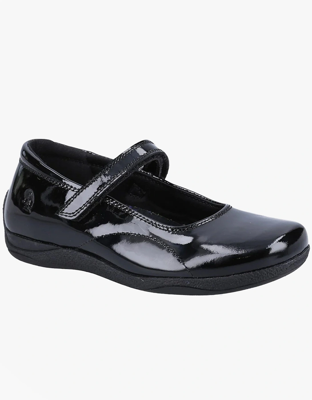 ARIA Girls School Shoes Black Patent, 5 of 4