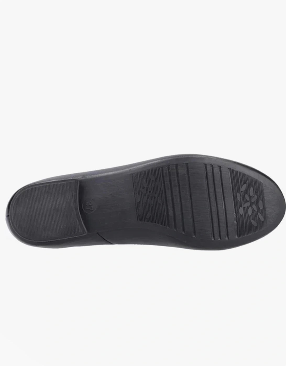 EVIE Girls Leather School Shoes Black