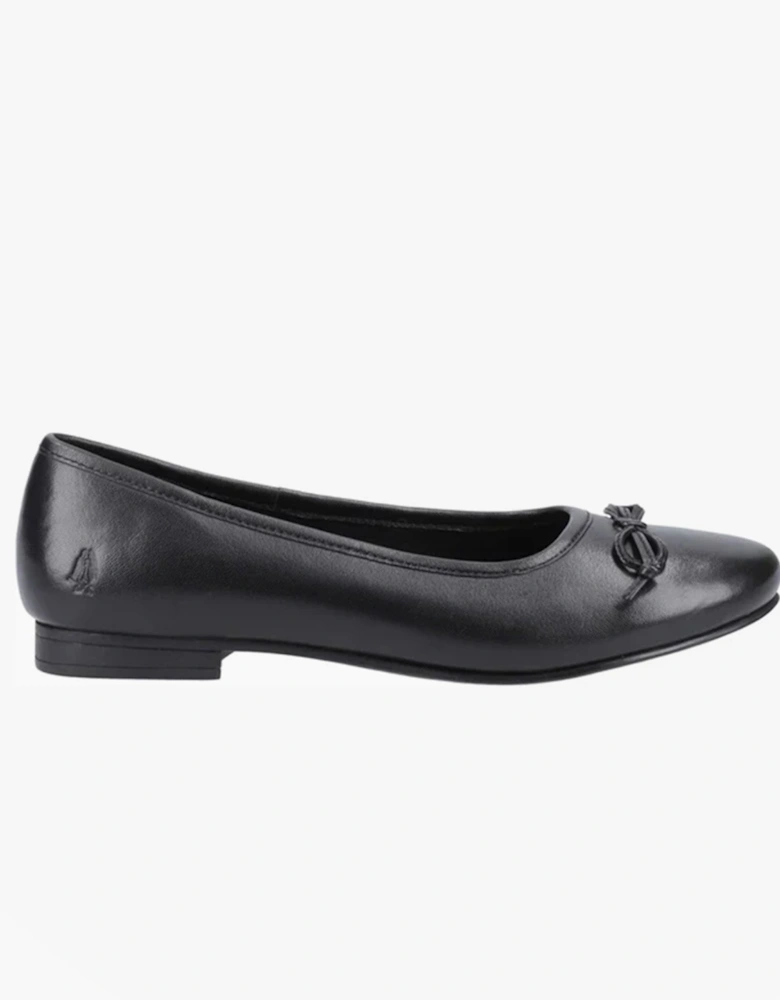 EVIE Girls Leather School Shoes Black