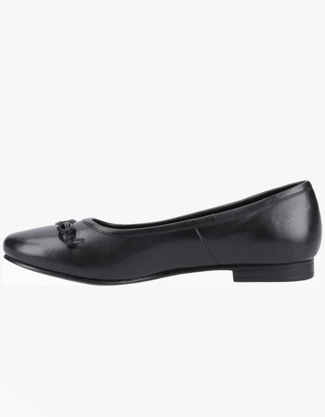 EVIE Girls Leather School Shoes Black