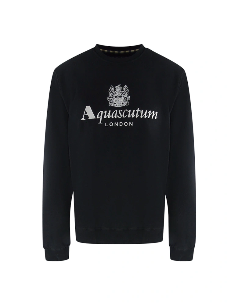 Active Big Logo Black Sweatshirt