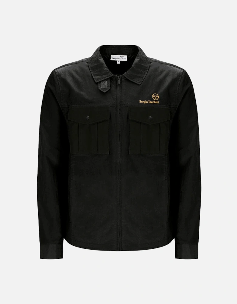 Mens Luciano Shacket - Black