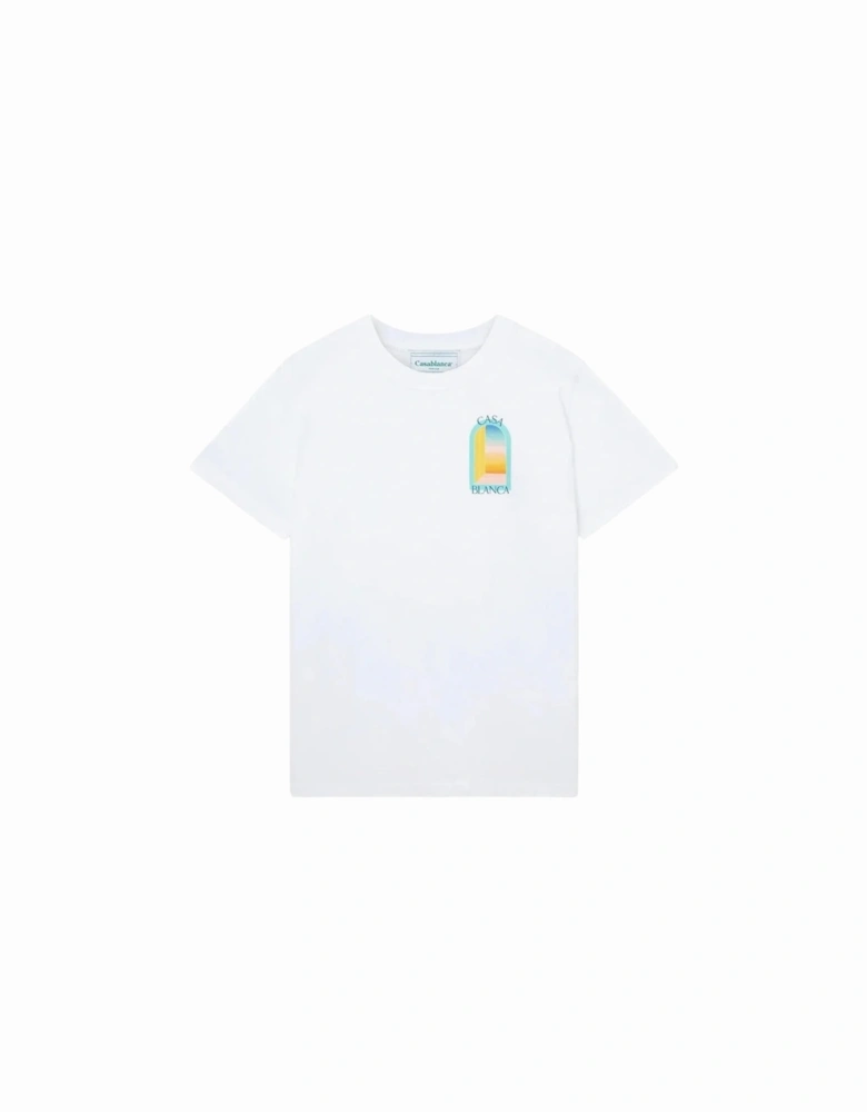 L'Arche Colore T-Shirt - White/Blue