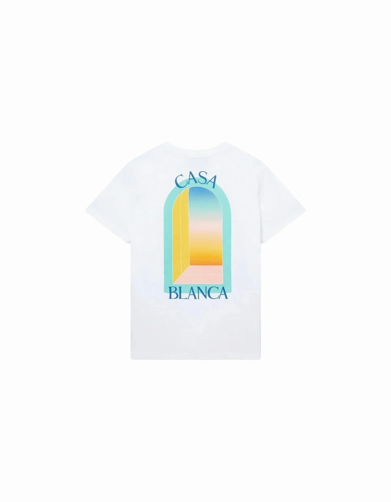 L'Arche Colore T-Shirt - White/Blue