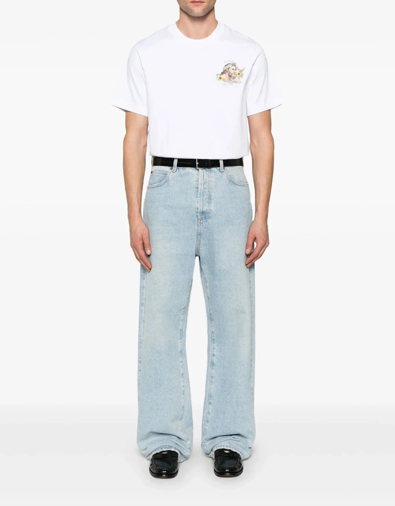 Celebration Du Sport Short Sleeve T-Shirt - White