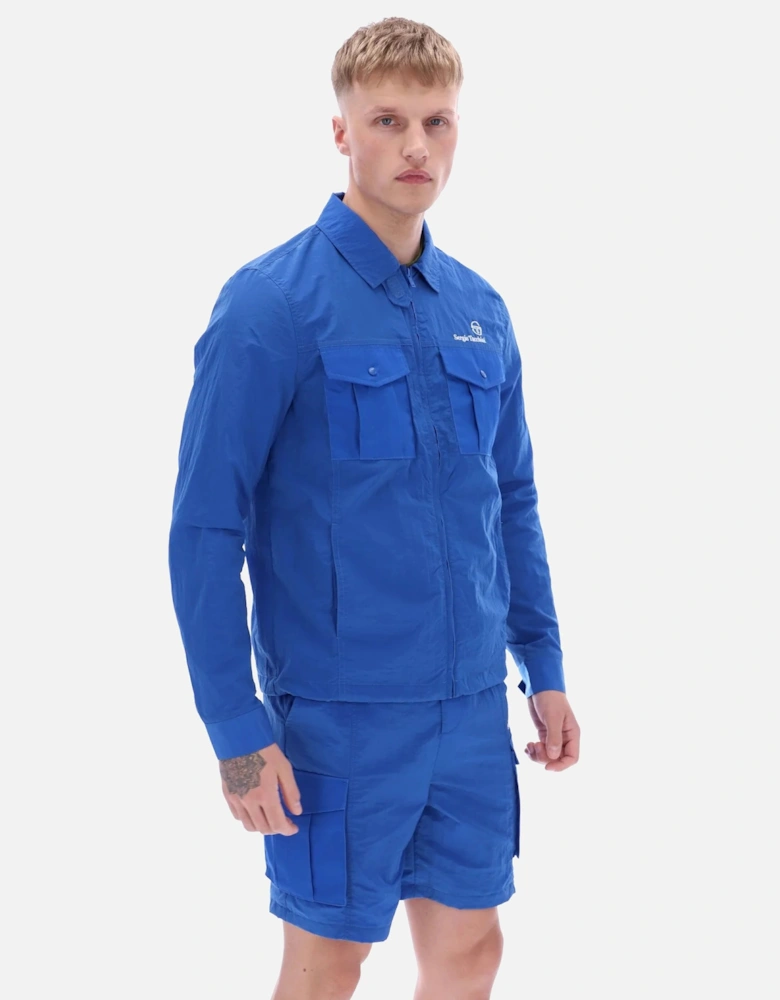 Mens Luciano Shacket - Blue