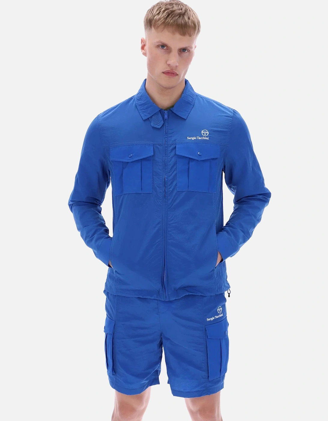 Mens Luciano Shacket - Blue