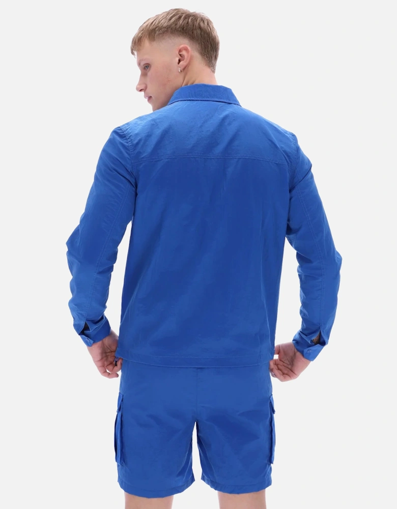 Mens Luciano Shacket - Blue