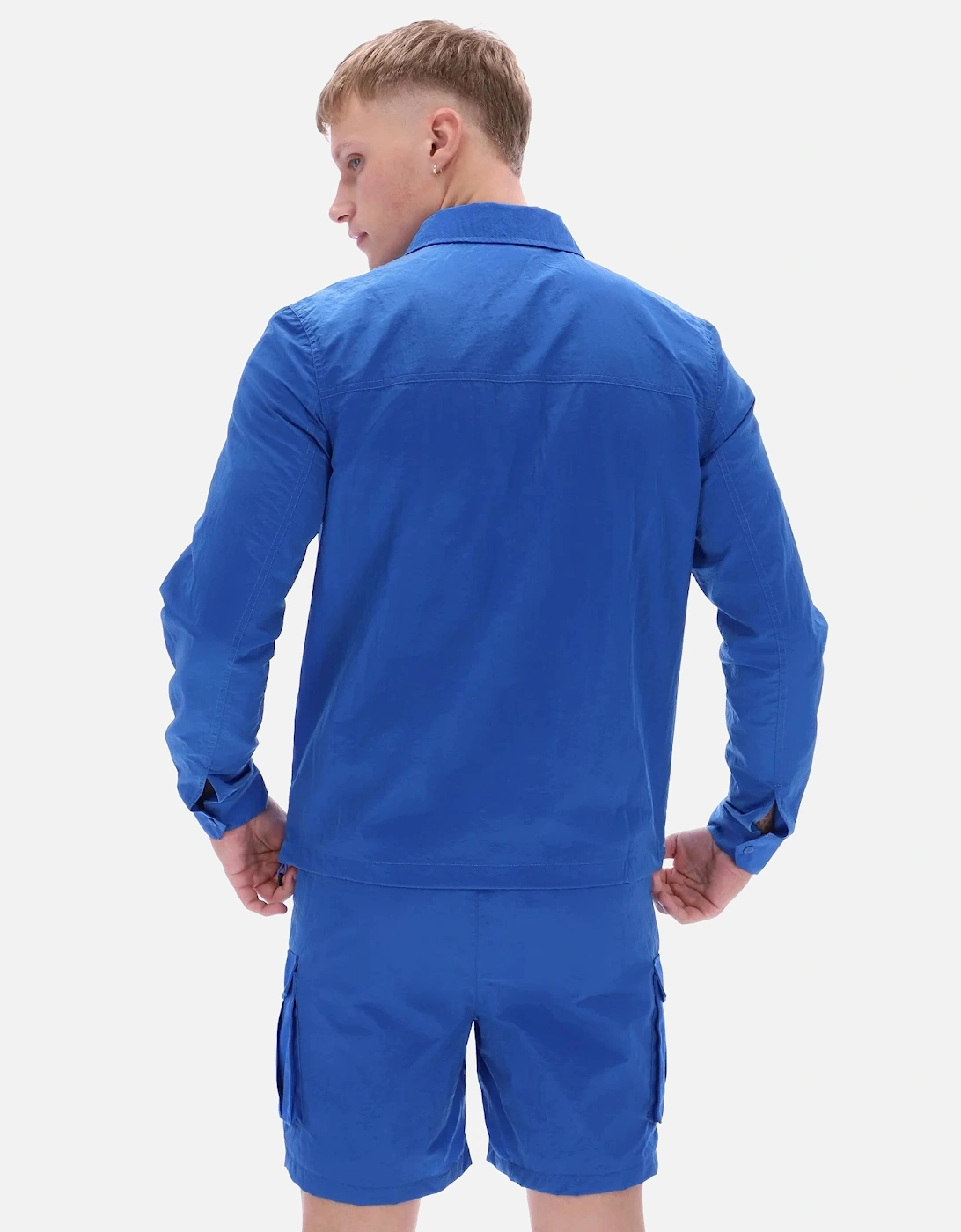 Mens Luciano Shacket - Blue