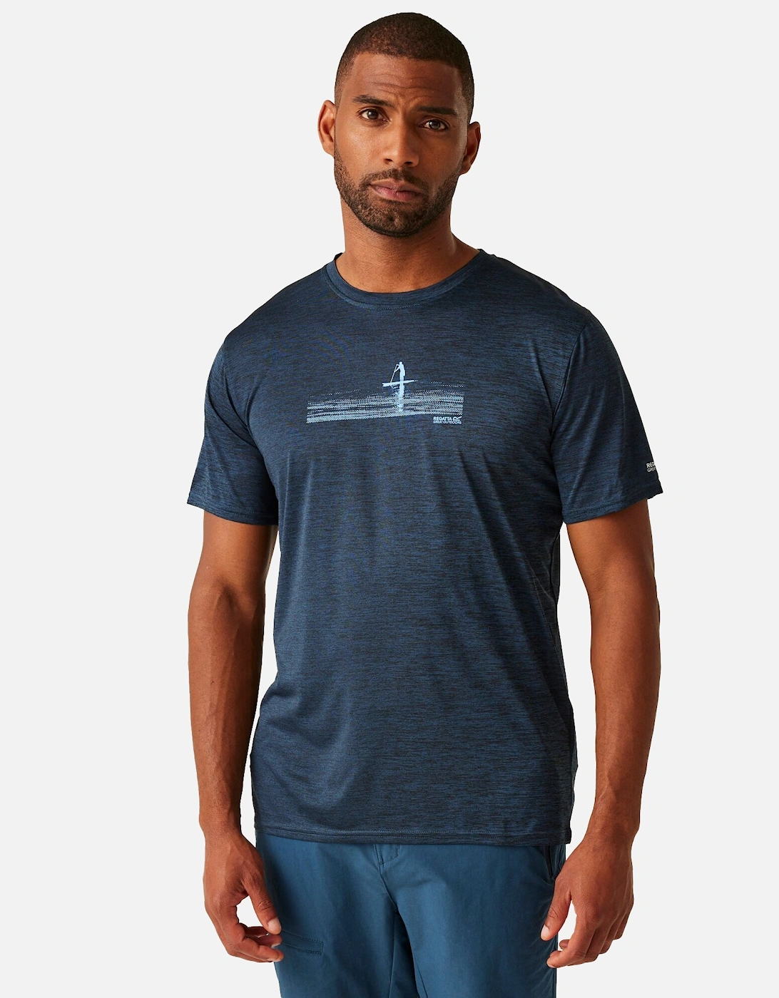 Mens Fingal IX Paddle Board Marl T-Shirt