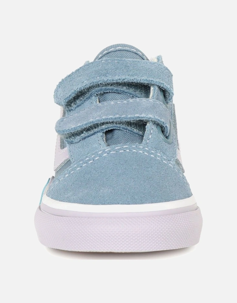 Old Skool V Heart Girls Infant Canvas Shoes