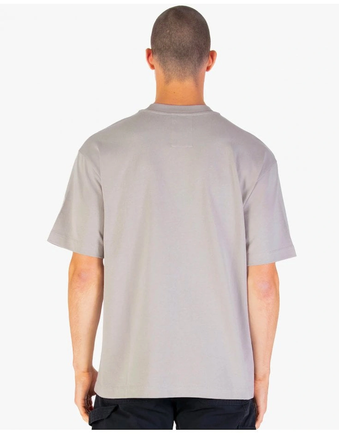 Clarke Crew Neck T Shirt Cement