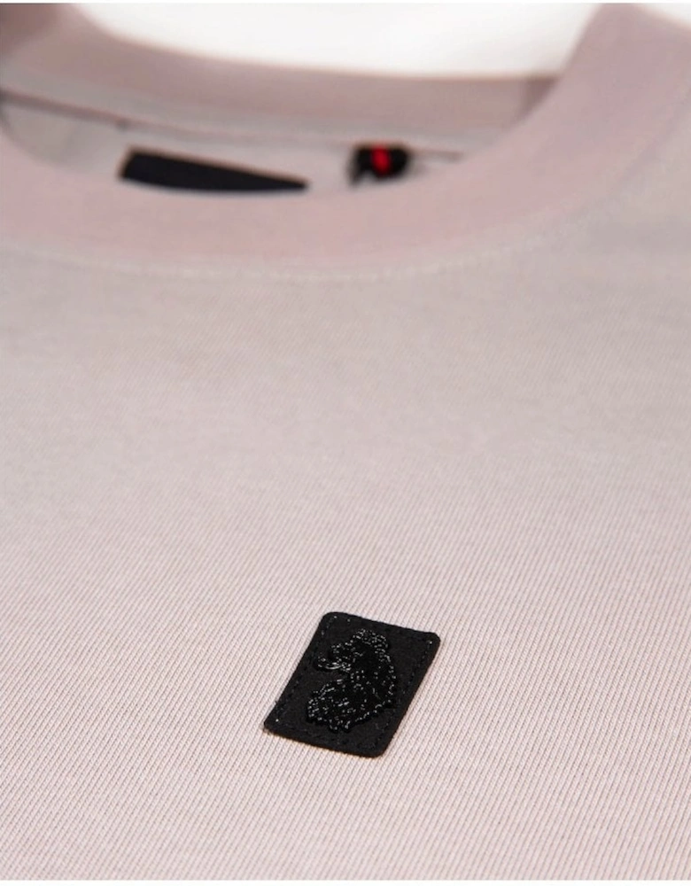 Clarke Crew Neck T Shirt Cement