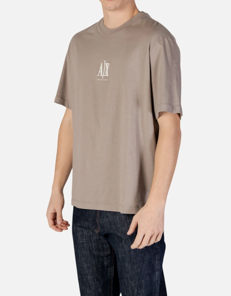 Printed Short Sleeve Round Neck T-Shirt