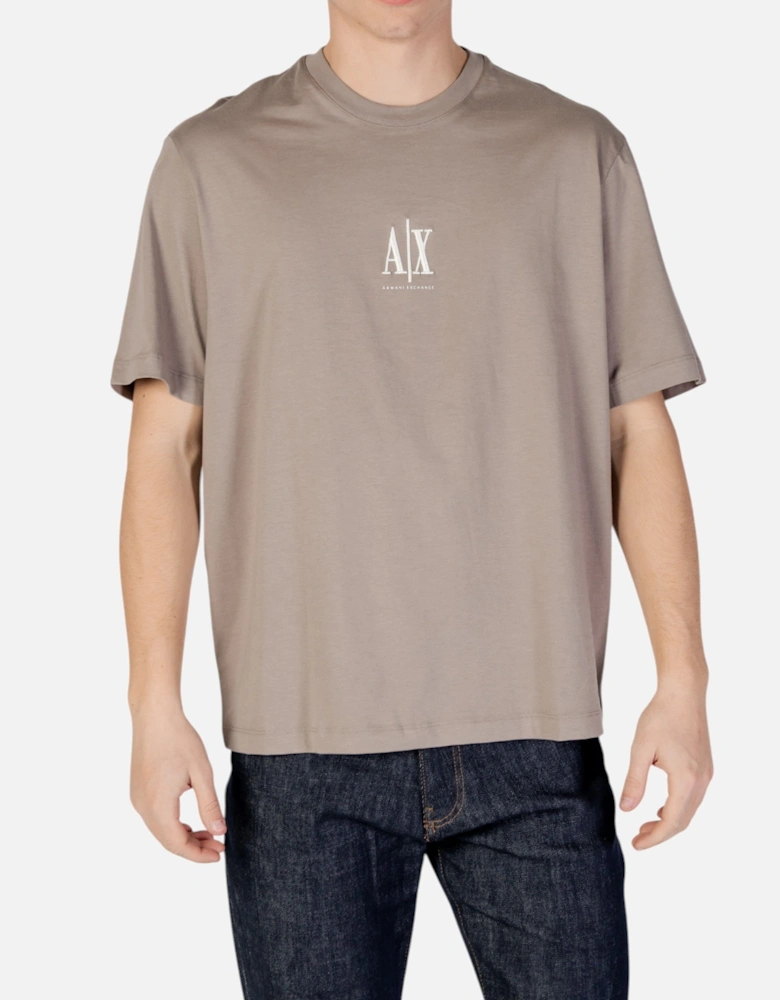 Printed Short Sleeve Round Neck T-Shirt