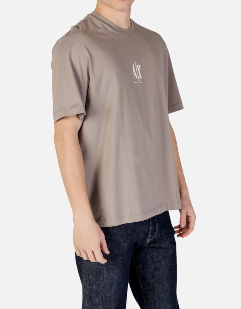 Printed Short Sleeve Round Neck T-Shirt