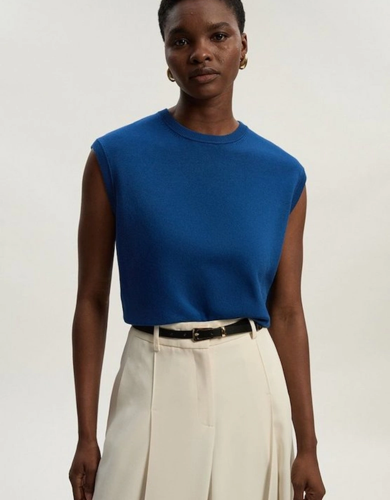 Viscose Blend Knit Top