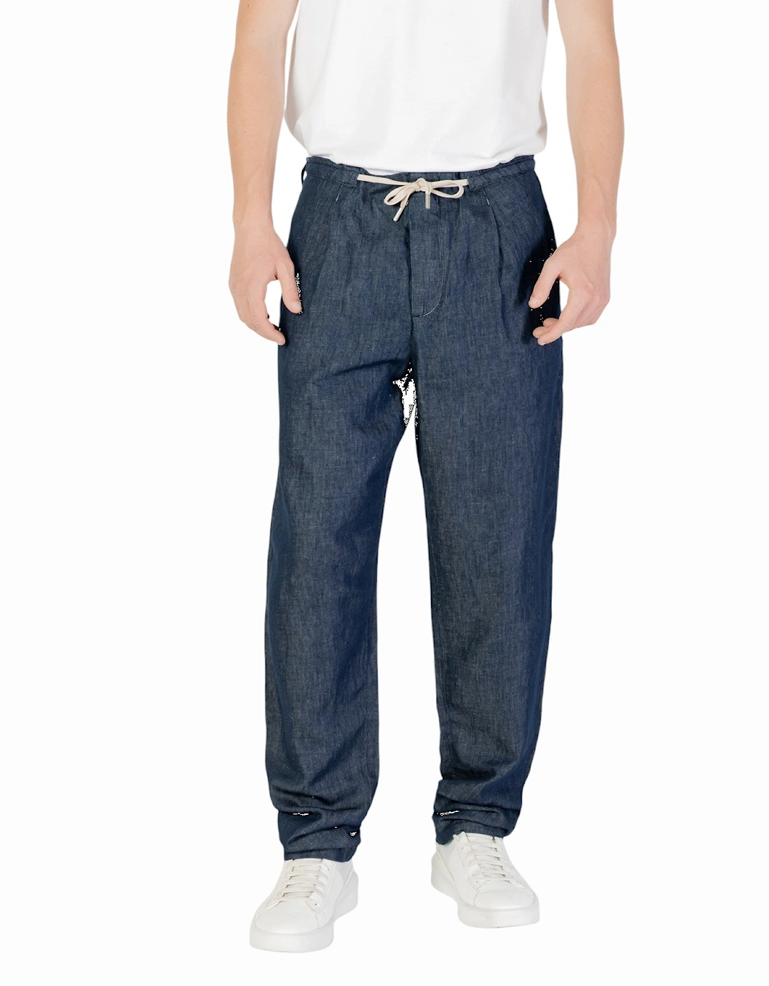 Relaxed Fit Denim Pants
