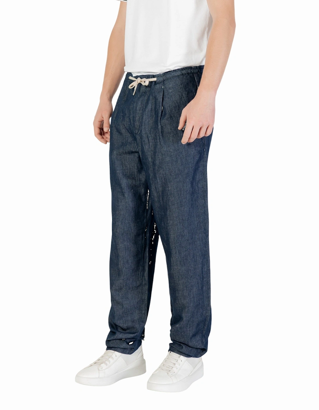 Relaxed Fit Denim Pants