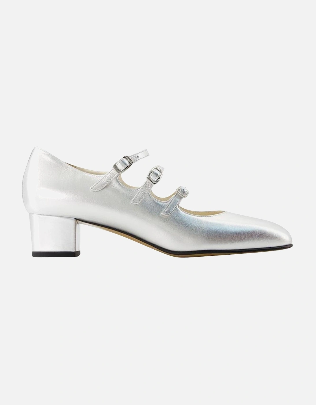 Triple Strap Block Heel Pumps, 5 of 4