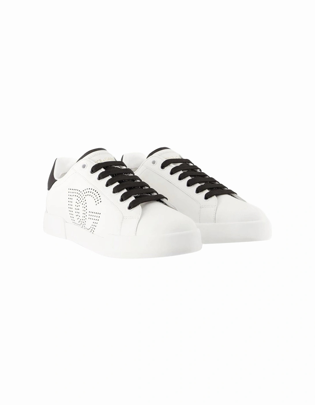 DG Perforated Leather Sneakers