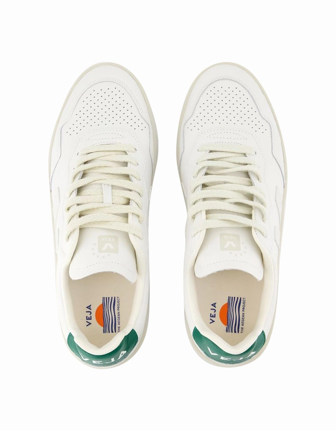 V10 Extra White Green Sneakers