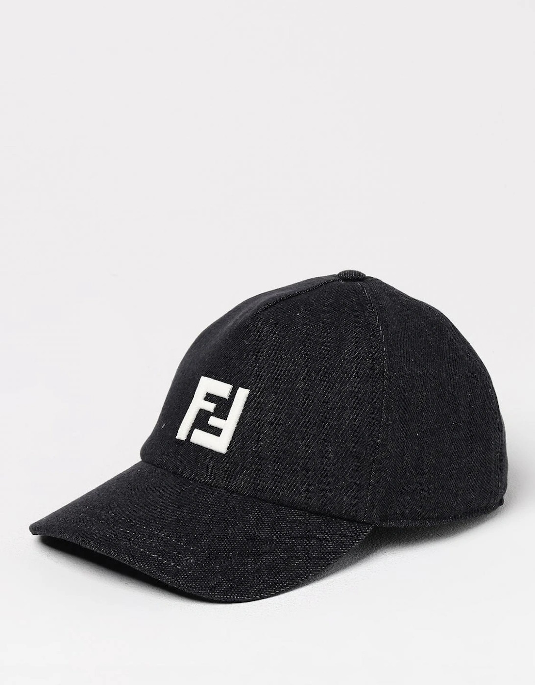 Denim Baseball Cap FF Logo, 4 of 3