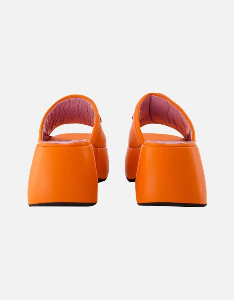Platform Slides Flower Embellishment