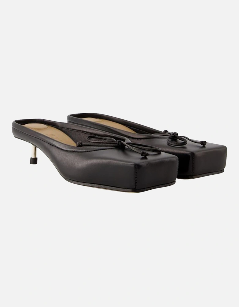Leather Slingback Flats JS33011