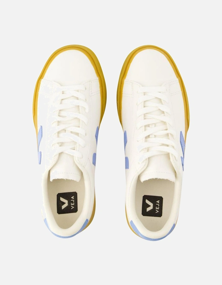 Smooth Calfskin Lace-Up Sneakers with Wild Rubber Sole