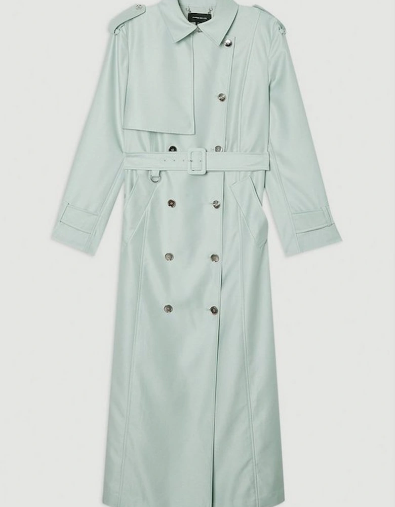Soft Signature Trench Coat
