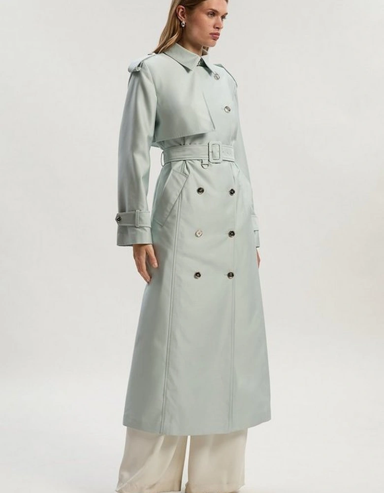 Soft Signature Trench Coat