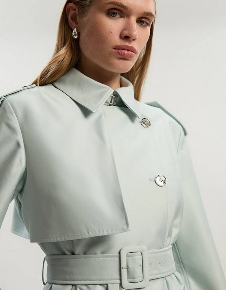 Soft Signature Trench Coat