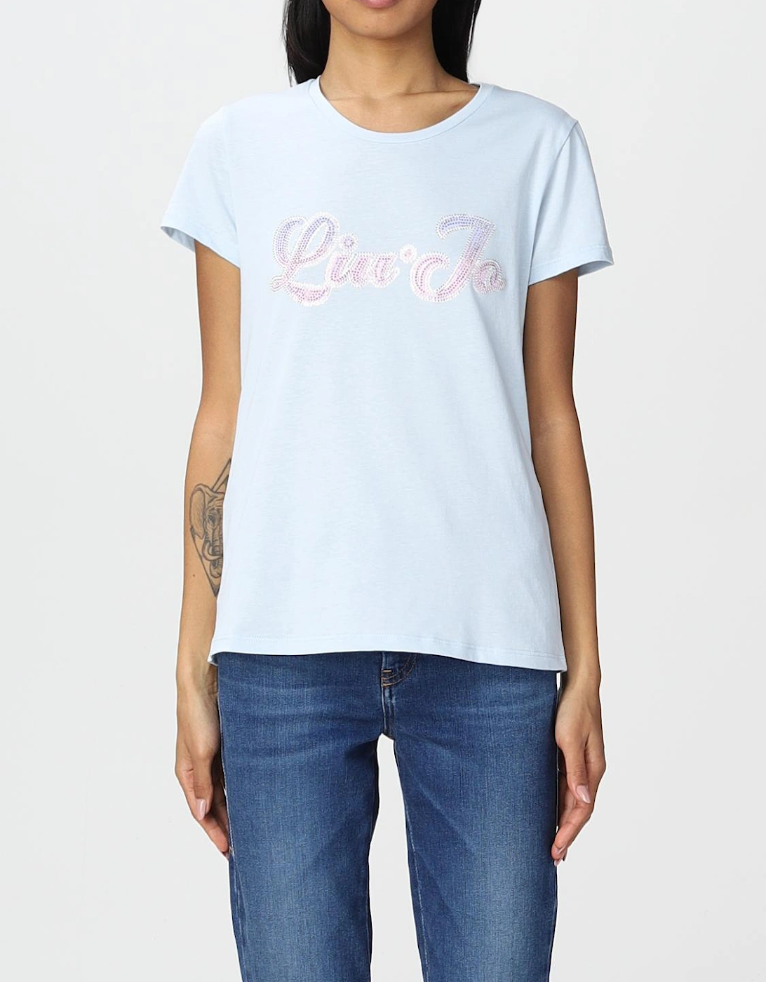 Short Sleeve Embellished Tee, 4 of 3