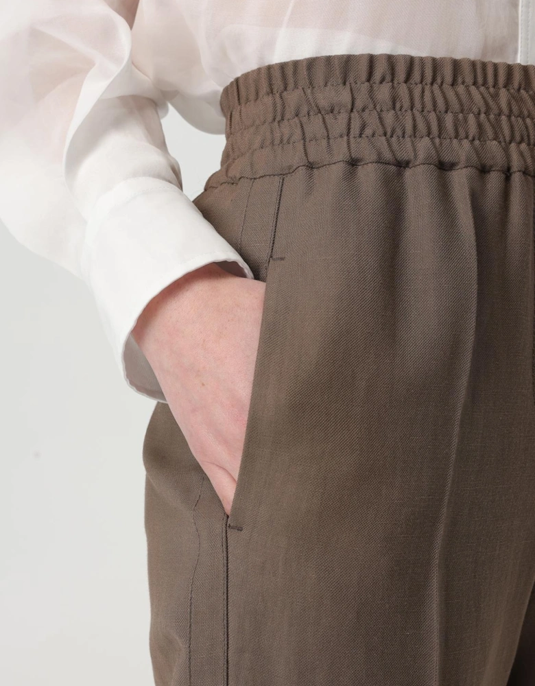 Linen Straight Leg Pants