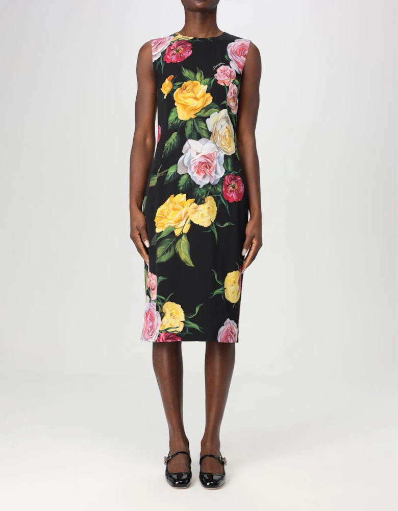 Floral Print Midi Dress